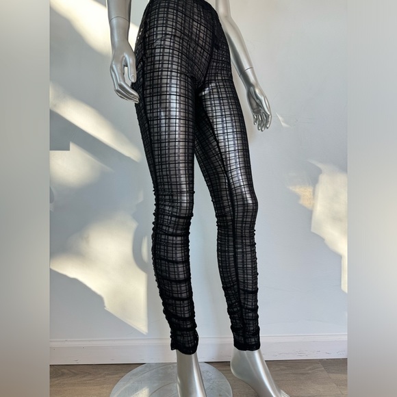 Finesse sheer mesh leggings black XS - Picture 6 of 6